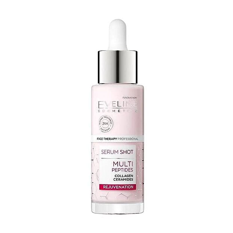 Омолоджувальна сироватка для обличчя Eveline Cosmetics Face Therapy Professional Serum Shot Multi Peptydy, 30 мл